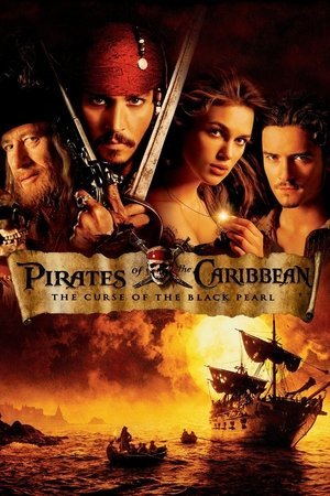 Pirates of the Caribbean: The Curse of the Black Pearl ( 2003 ) - Poster
