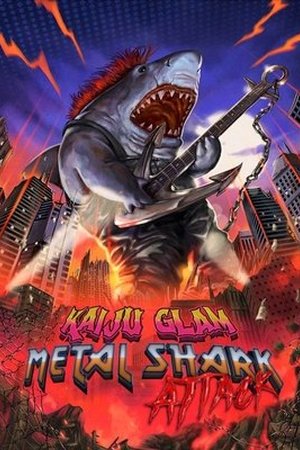 Kaiju Glam Metal Shark Attack (2024) - Poster
